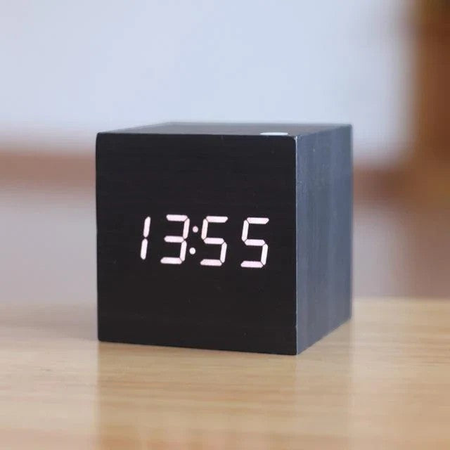 Digital Alarm Clock with LED Display
