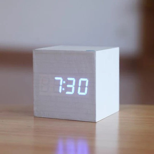 Digital Alarm Clock with LED Display