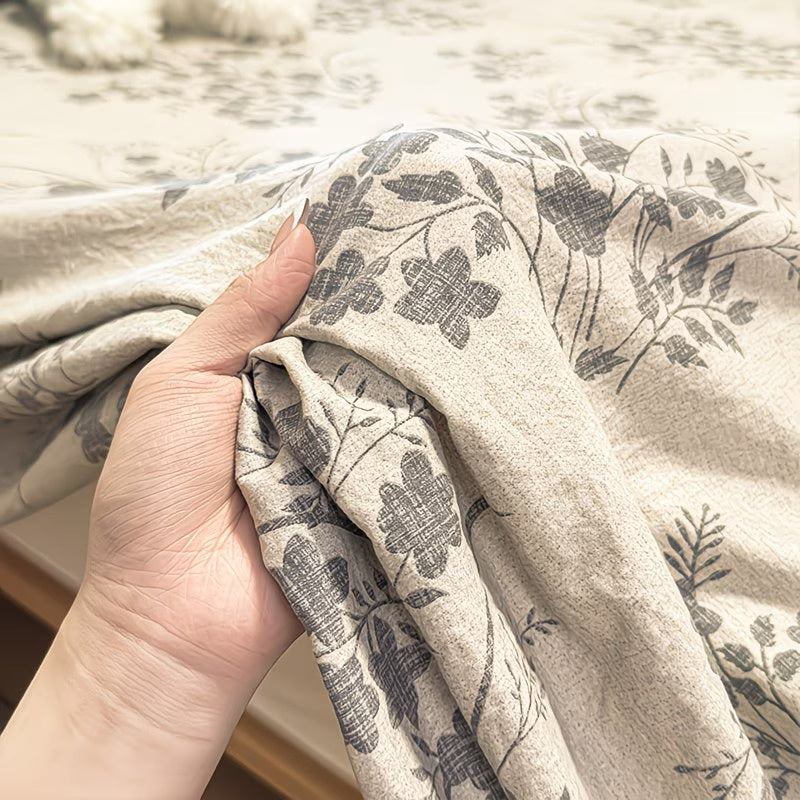 Sheet with Botanical Print