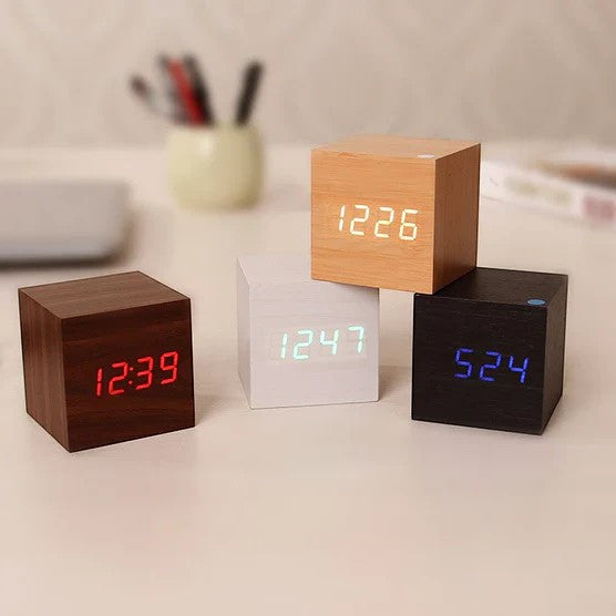Digital Alarm Clock with LED Display
