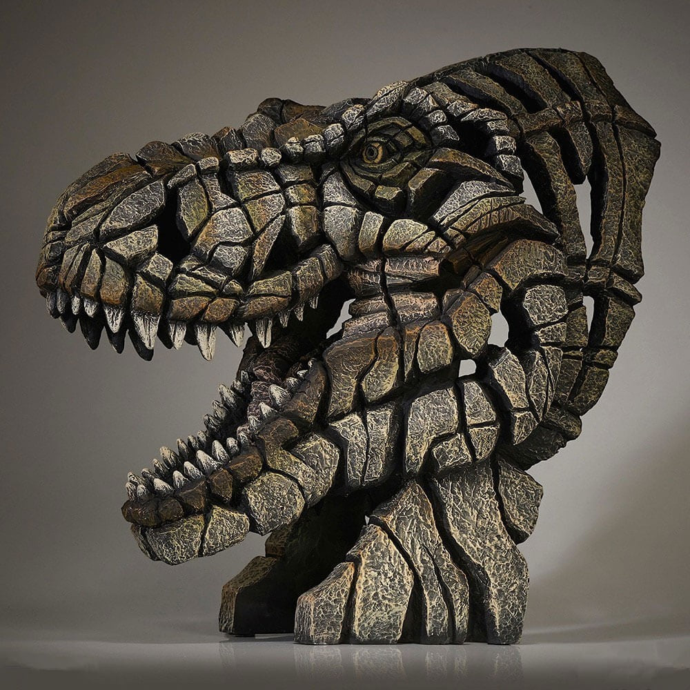 Resin Animal Sculpture with Textured Finish