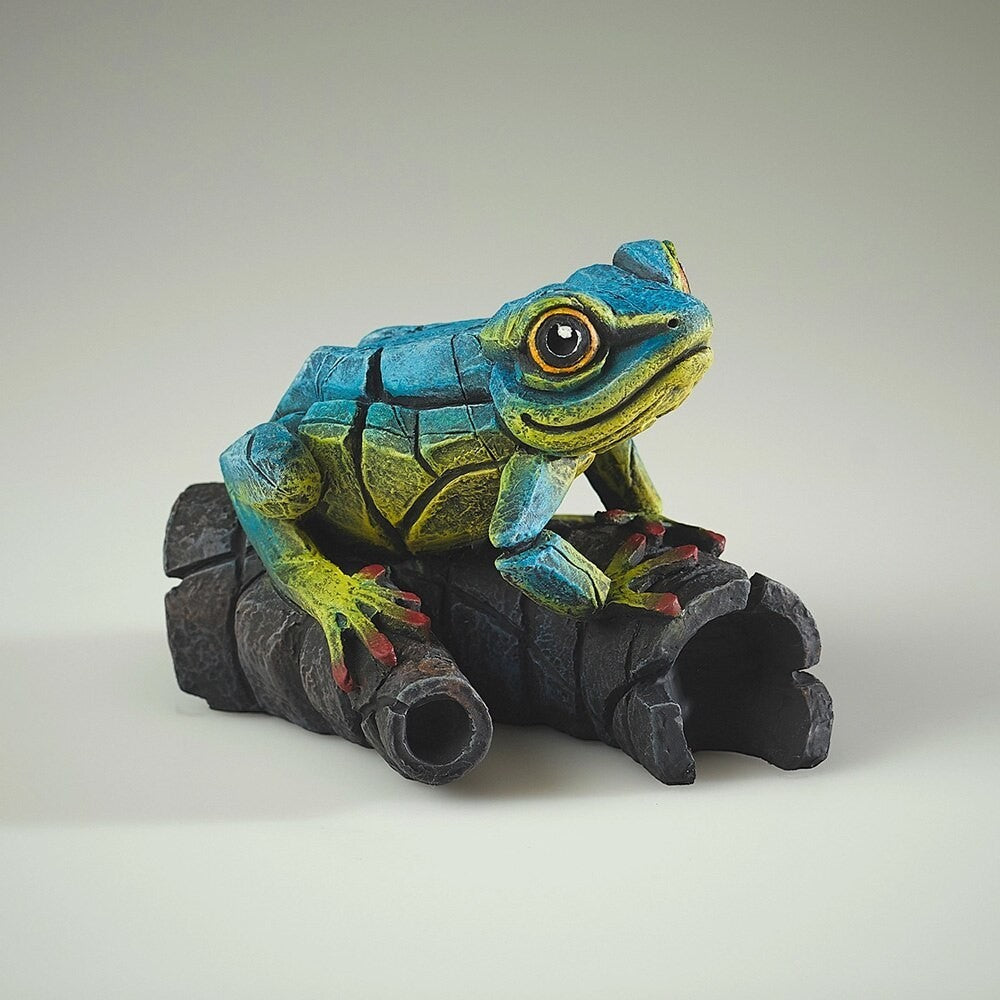 Resin Animal Sculpture with Textured Finish