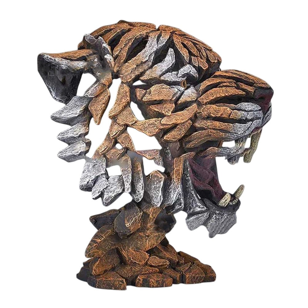 Resin Animal Sculpture with Textured Finish