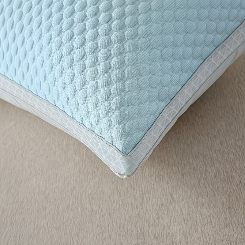 Two-Tone Honeycomb Cushion Set with Zipper